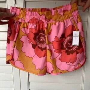 NEW girls Gap Fit Floral Shorts